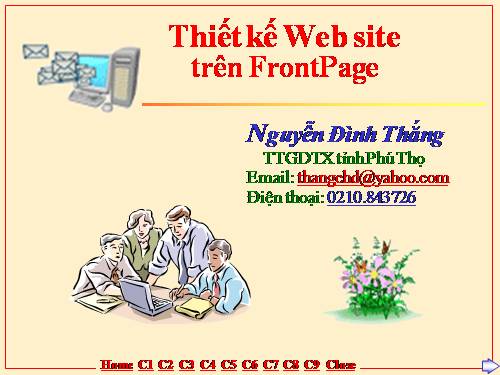 XÂY DỰNG TRANG WEBSITE