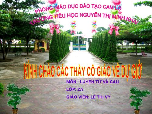 Tuần 8. Từ chỉ hoạt động, trạng thái. Dấu phẩy