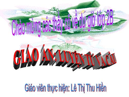 Tuần 7. MRVT: Từ ngữ về các môn học. Từ chỉ hoạt động