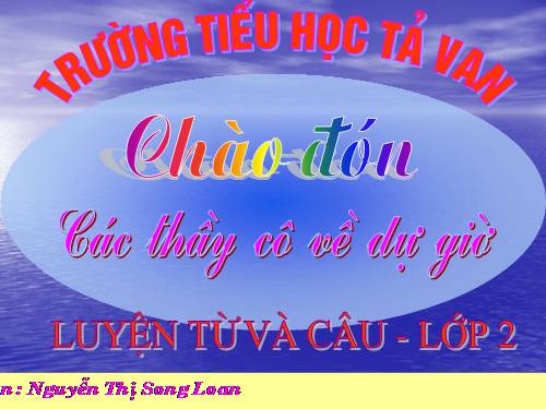 Tuần 8. Từ chỉ hoạt động, trạng thái. Dấu phẩy