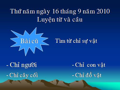 Tuần 5. Tên riêng và cách viết tên riêng. Câu kiểu Ai là gì?