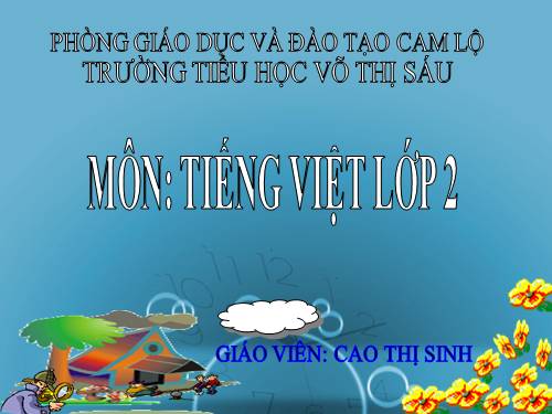 Tuần 3. Từ chỉ sự vật. Câu kiểu Ai là gì?