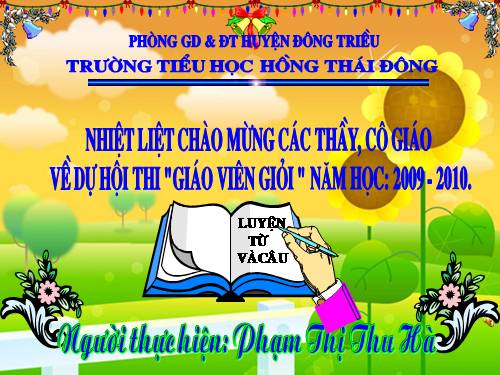 Tuần 30. MRVT: Từ ngữ về Bác Hồ