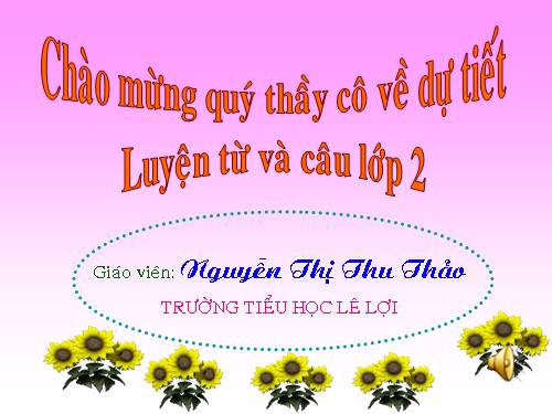 Tuần 21. MRVT: Từ ngữ về chim chóc. Đặt và trả lời câu hỏi: Ở đâu?