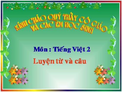 Tuần 28. MRVT: Từ ngữ về cây cối. Đặt và trả lời câu hỏi: Để làm gì? Dấu chấm, dấu phẩy