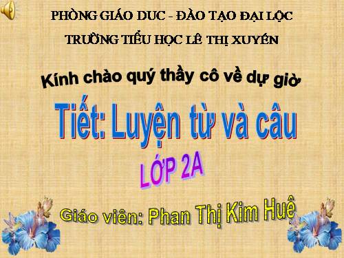 Tuần 17. MRVT: Từ ngữ về vật nuôi. Câu kiểu Ai thế nào?