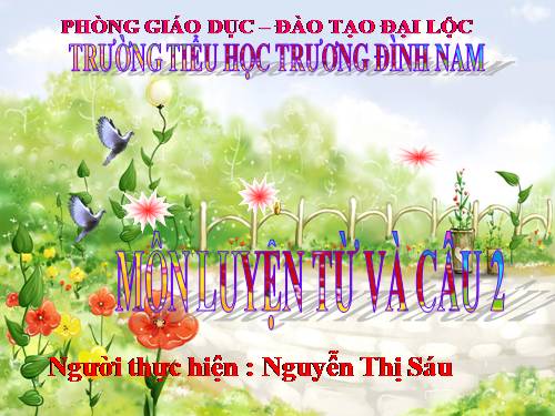 Tuần 29. MRVT: Từ ngữ về cây cối. Đặt và trả lời câu hỏi: Để làm gì?