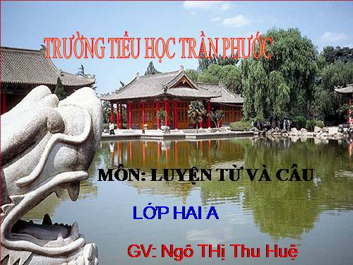 Tuần 28. MRVT: Từ ngữ về cây cối. Đặt và trả lời câu hỏi: Để làm gì? Dấu chấm, dấu phẩy