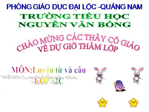 Tuần 8. Từ chỉ hoạt động, trạng thái. Dấu phẩy