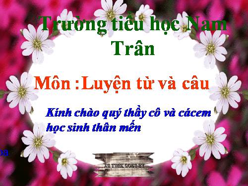 Tuần 7. MRVT: Từ ngữ về các môn học. Từ chỉ hoạt động