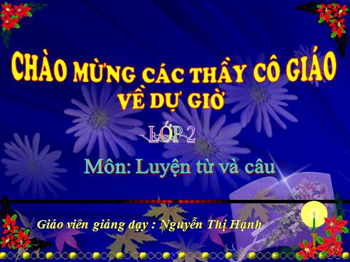 Tuần 21. MRVT: Từ ngữ về chim chóc. Đặt và trả lời câu hỏi: Ở đâu?