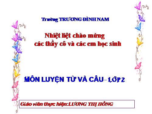 Tuần 7. MRVT: Từ ngữ về các môn học. Từ chỉ hoạt động