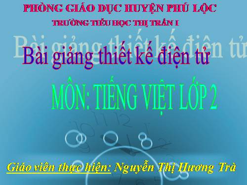 Tuần 7. MRVT: Từ ngữ về các môn học. Từ chỉ hoạt động