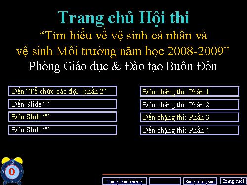 Hội thi Vệ sinh môi trường