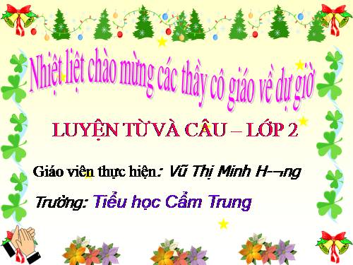 Tuần 17. MRVT: Từ ngữ về vật nuôi. Câu kiểu Ai thế nào?