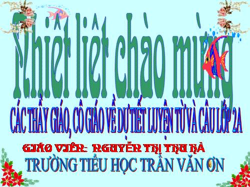 Tuần 10. MRVT: Từ ngữ về họ hàng. Dấu chấm, dấu chấm hỏi