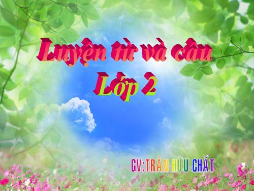 Tuần 15. Từ chỉ đặc điểm. Câu kiểu Ai thế nào?