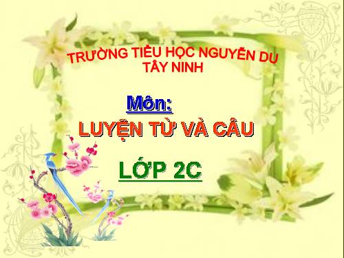 Tuần 28. MRVT: Từ ngữ về cây cối. Đặt và trả lời câu hỏi: Để làm gì? Dấu chấm, dấu phẩy