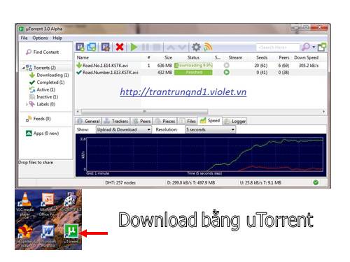 hướng dẫn download utorrent