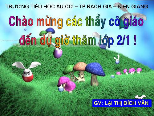 Tuần 16. Từ chỉ tính chất. Câu kiểu Ai thế nào? MRVT: Từ ngữ về vật nuôi