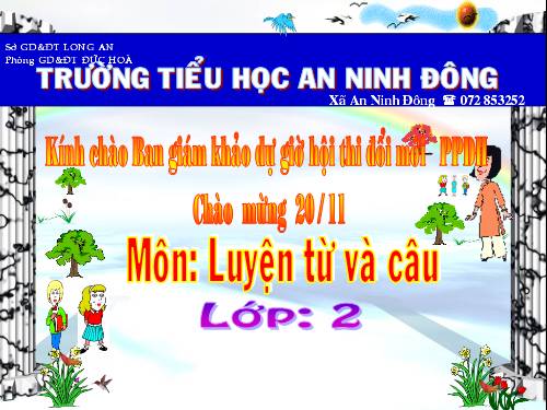 Tuần 11. MRVT: Từ ngữ về đồ dùng và công việc trong nhà