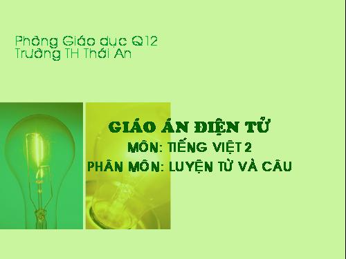 Tuần 28. MRVT: Từ ngữ về cây cối. Đặt và trả lời câu hỏi: Để làm gì? Dấu chấm, dấu phẩy