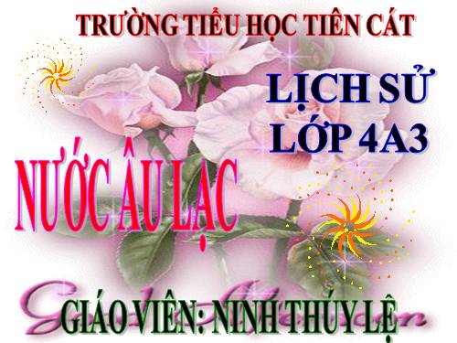 Bài 2. Nước Âu Lạc