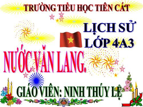 Bài 1. Nước Văn Lang