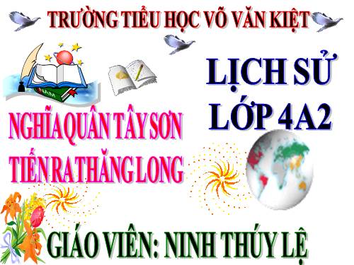 Bài 24. Nghĩa quân Tây Sơn tiến ra Thăng Long (Năm 1786)