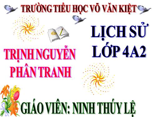 Bài 21. Trịnh - Nguyễn phân tranh