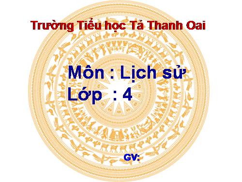 Bài 12. Nhà Trần thành lập