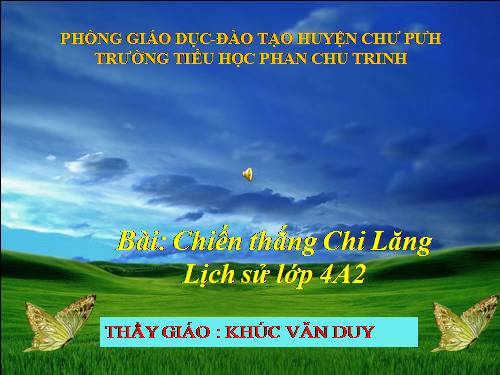 Bài 16. Chiến thắng Chi Lăng