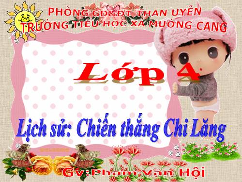 Bài 16. Chiến thắng Chi Lăng