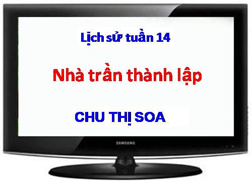 Bài 12. Nhà Trần thành lập