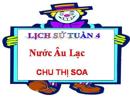 Bài 2. Nước Âu Lạc