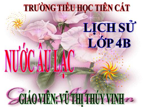 Bài 2. Nước Âu Lạc