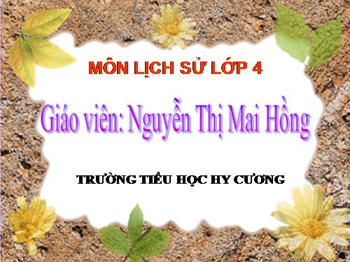 Bài 12. Nhà Trần thành lập