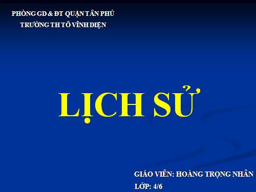 Bài 5. Chiến thắng Bạch Đằng do Ngô Quyền lãnh đạo (Năm 938)