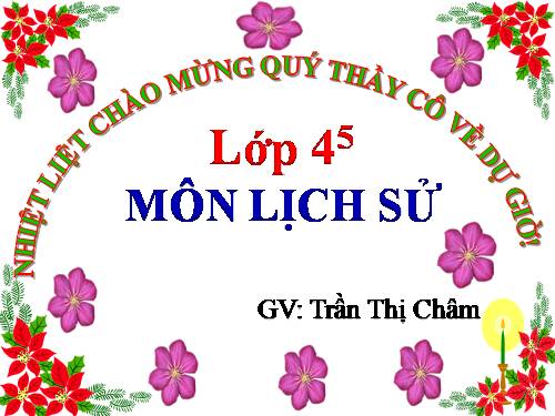 Bài 8. Cuộc kháng chiến chống quân Tống xâm lược lần thứ nhất (Năm 981)