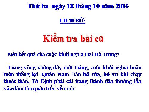 Bài 5. Chiến thắng Bạch Đằng do Ngô Quyền lãnh đạo (Năm 938)