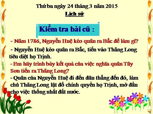 Bài 25. Quang Trung đại phá quân Thanh (Năm 1789)