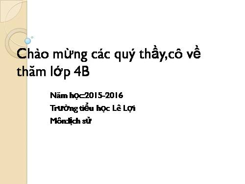 Bài 1. Nước Văn Lang