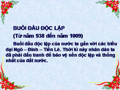 Bài 7. Đinh Bộ Lĩnh dẹp loạn 12 sứ quân
