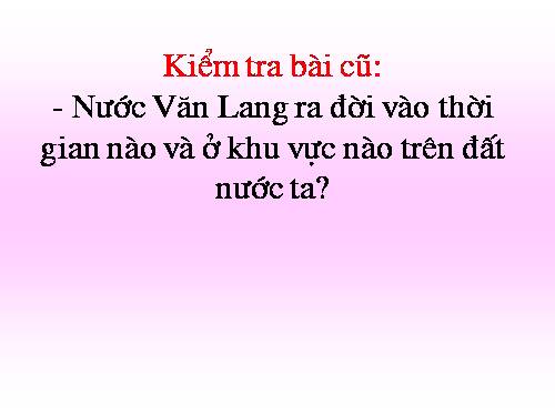 Bài 2. Nước Âu Lạc