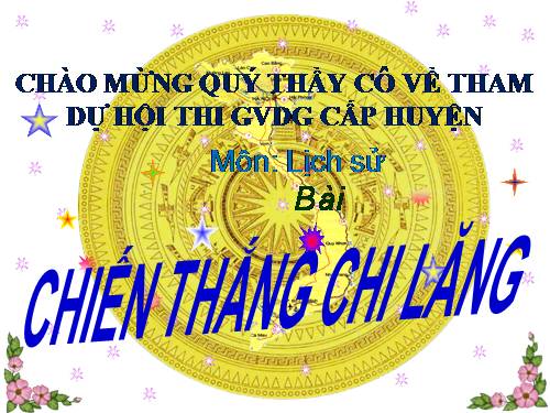 Bài 16. Chiến thắng Chi Lăng