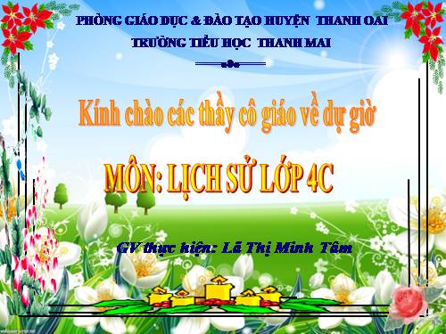 Bài 13. Nhà Trần và việc đắp đê