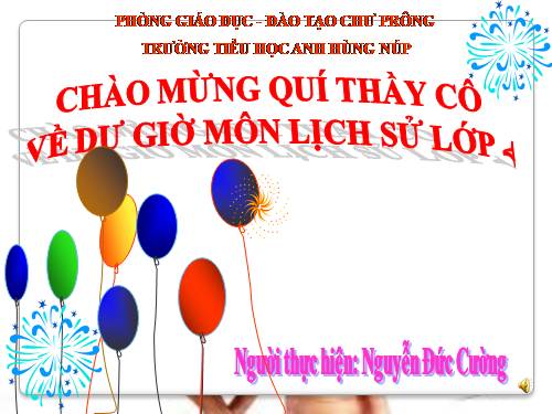 Bài 8. Cuộc kháng chiến chống quân Tống xâm lược lần thứ nhất (Năm 981)