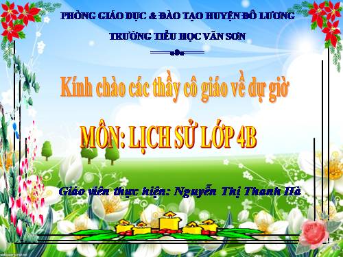 Bài 13. Nhà Trần và việc đắp đê