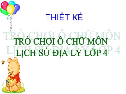 tro choi  mon sử lop 4