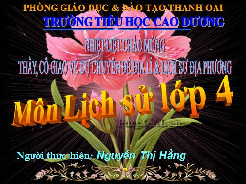 Bài 18. Trường học thời Hậu Lê